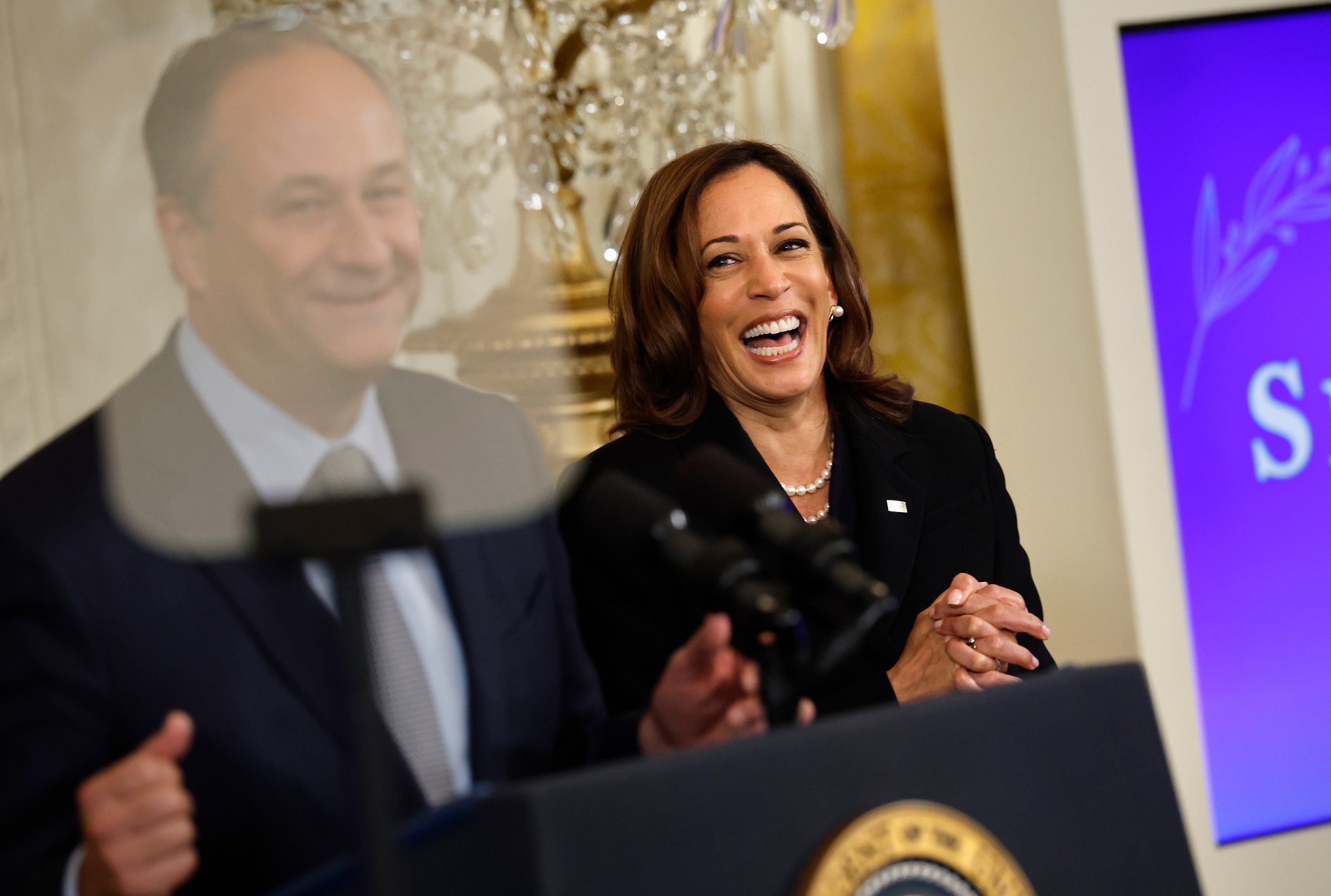 Why is everyone talking about Kamala Harris and coconut trees?